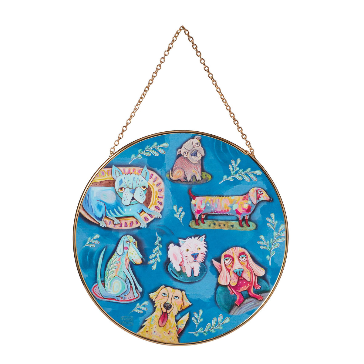 Dog Park Suncatcher Allen Designs Studio dog-park-suncatcher-allen-designs-studio