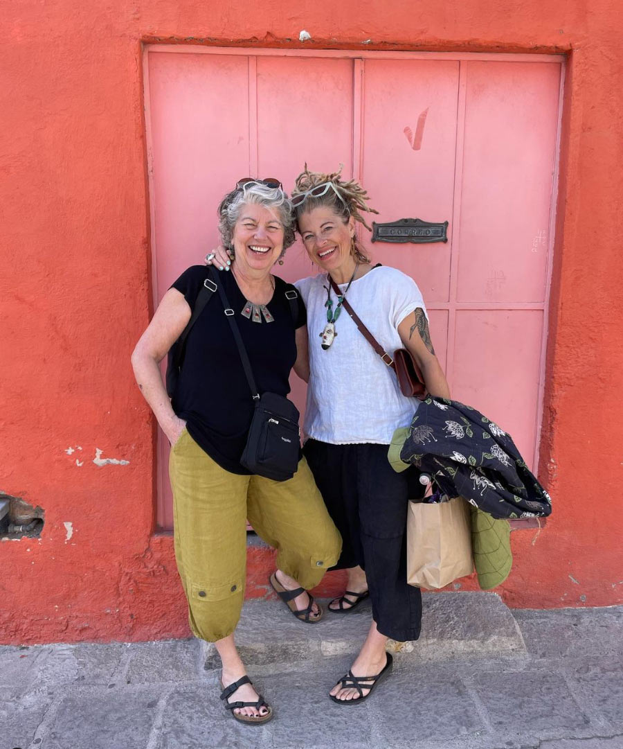 Michelle Allen and her mom