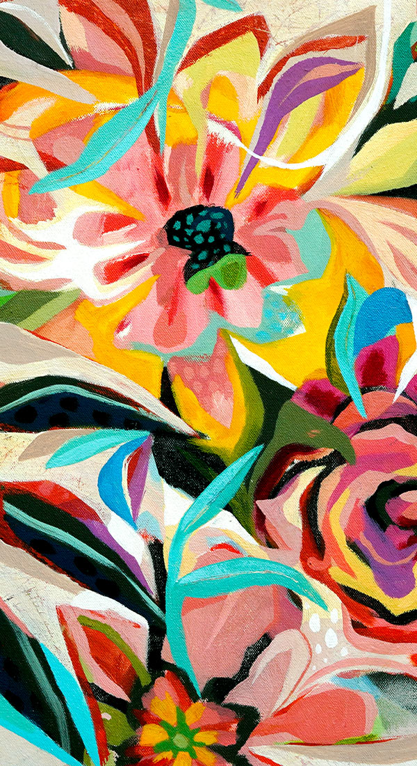 Michele Allen Floral design background