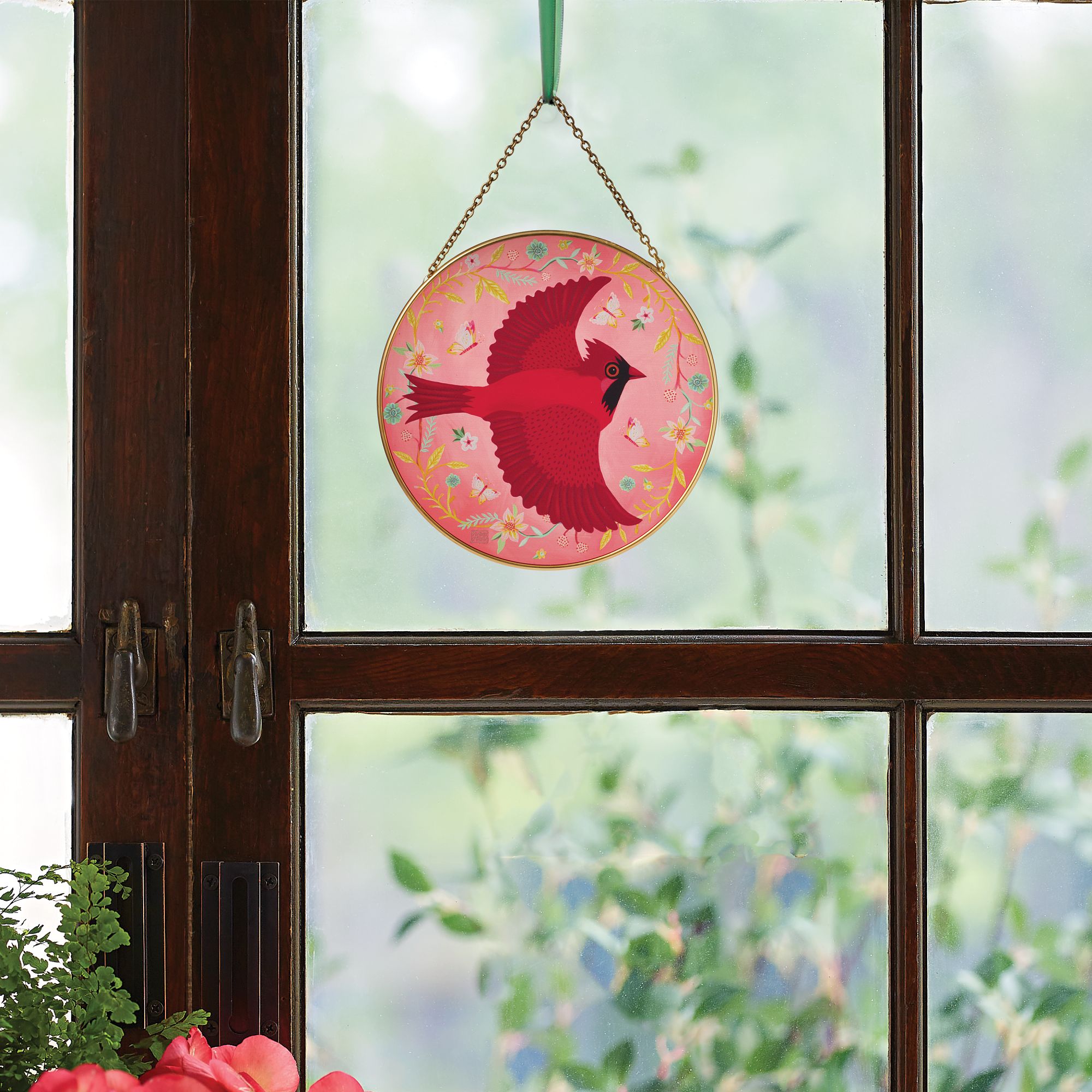 cardinal suncatcher