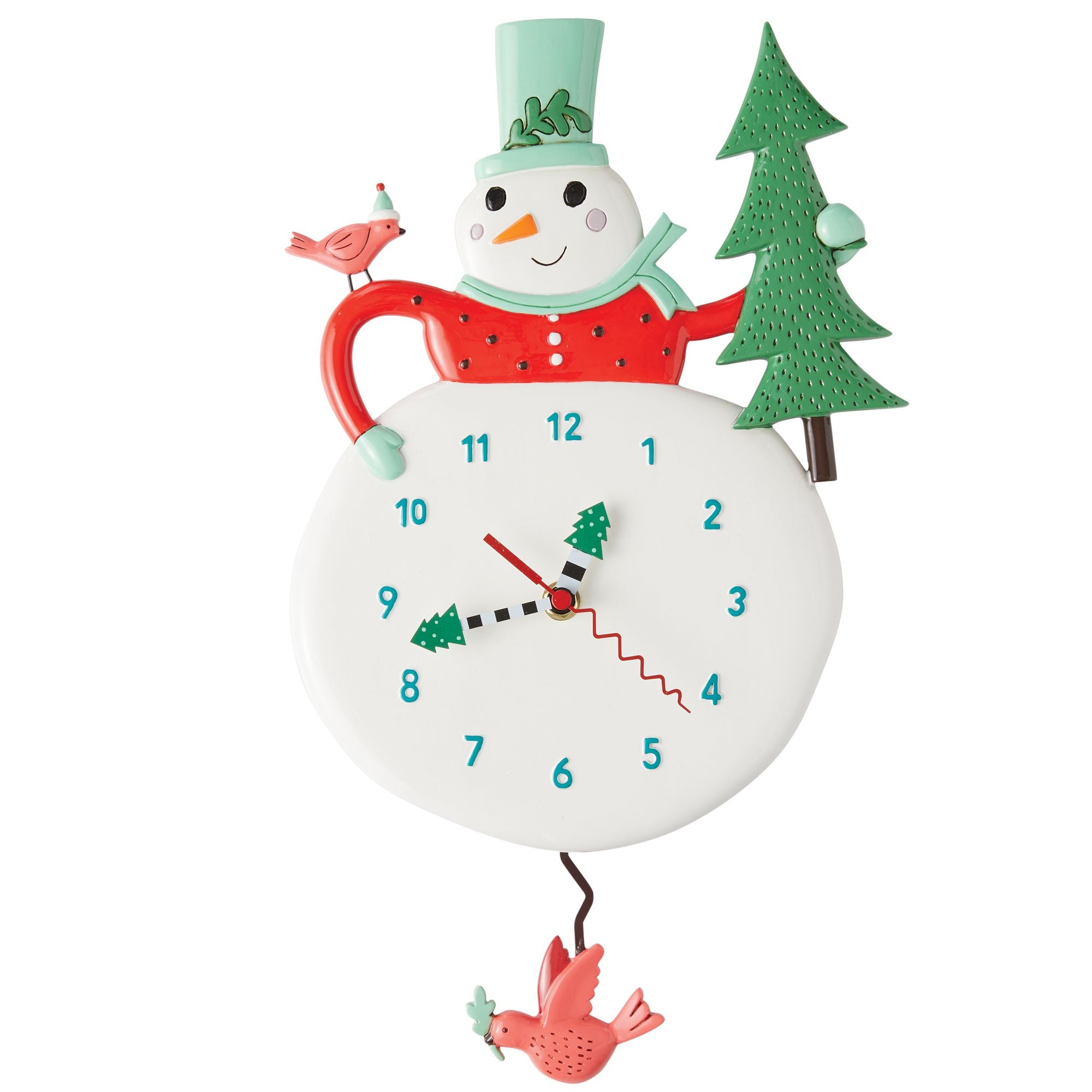 Snowy Joy Clock