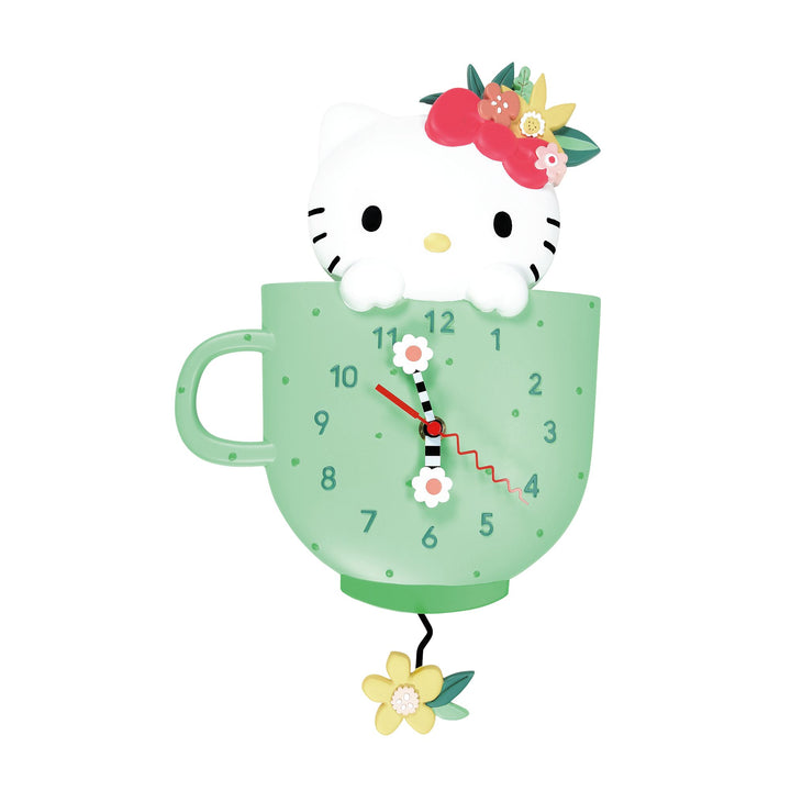 Timer Hello Kitty Sticker Hello Kitty Wall Clock – Allen Designs Studio