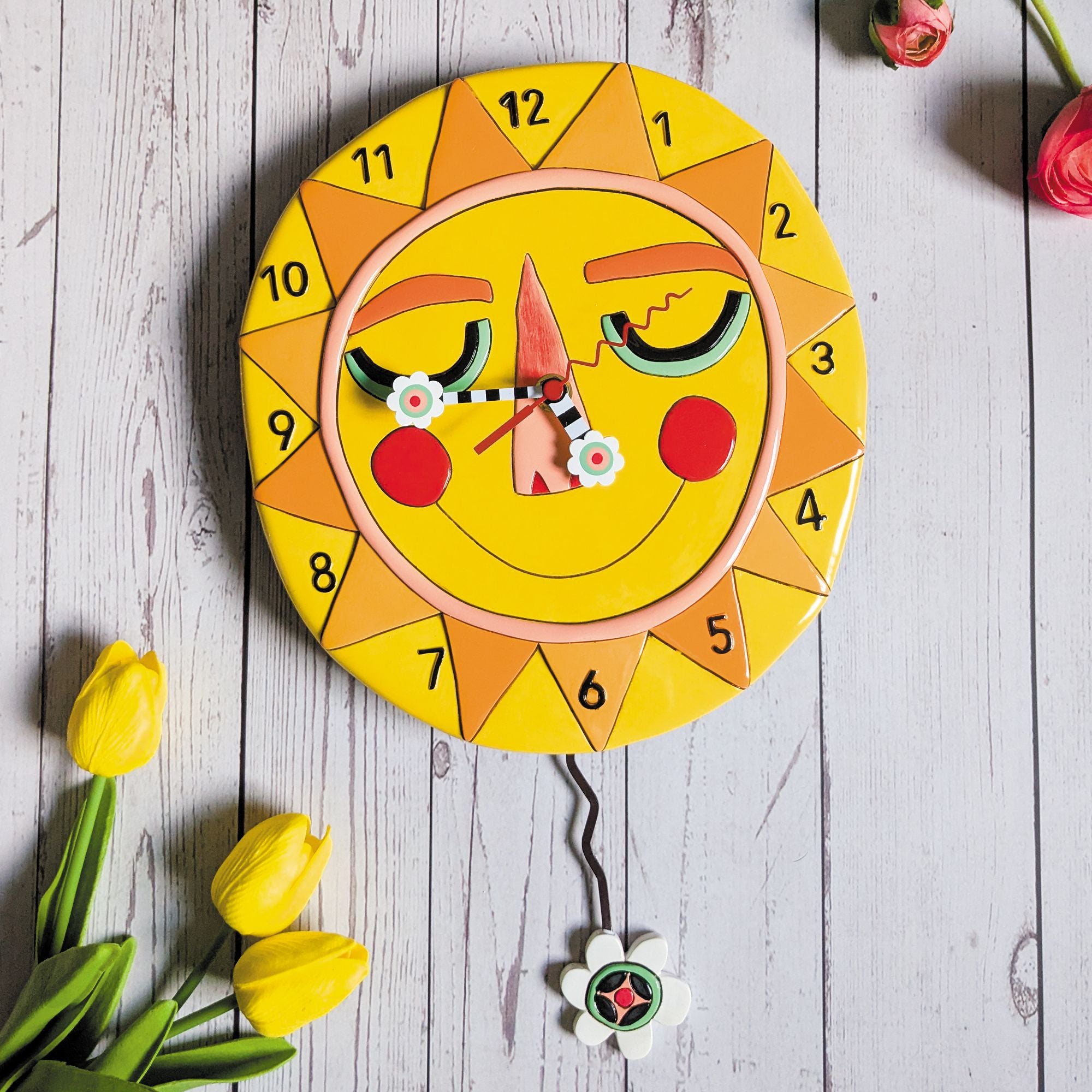 Blooming Bright Clock – Allen Designs Studio