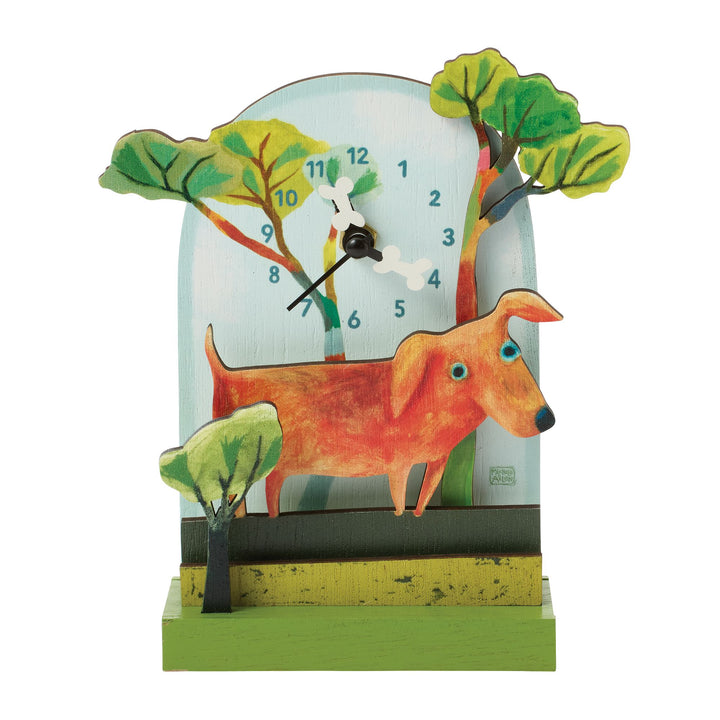 Forest Friend Wood Desk Clock