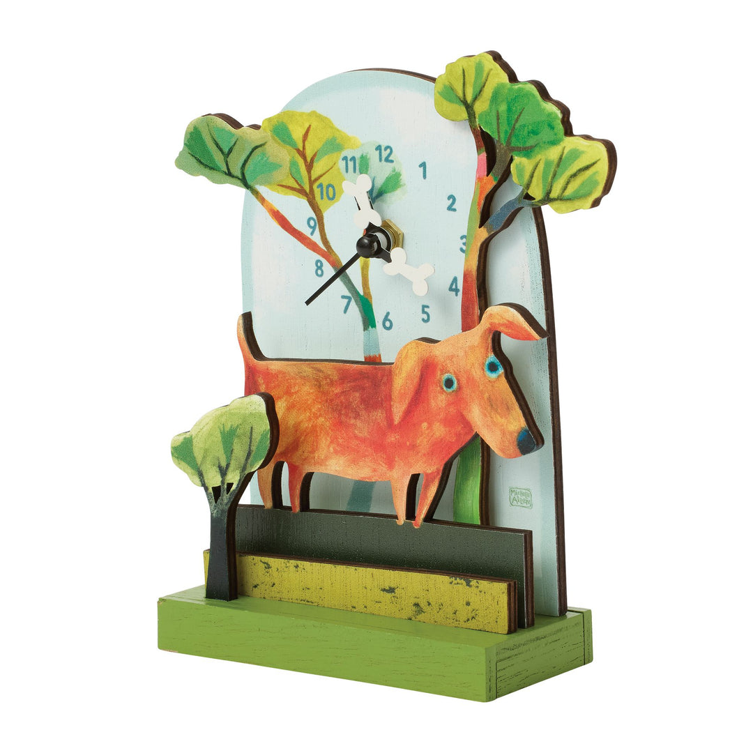 Forest Friend Wood Desk Clock