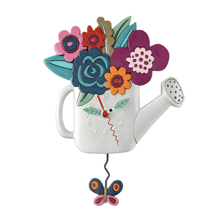 Time to Bloom Wall Clock