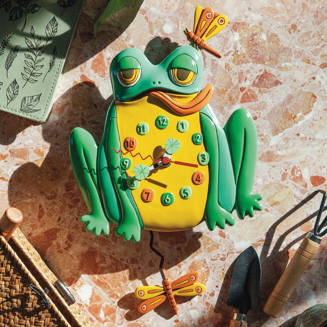 Hop To It Wall Clock