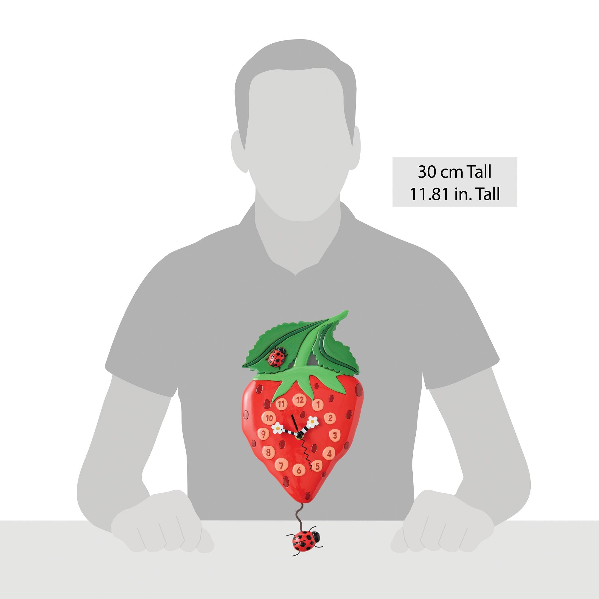 Berry Sweet Wall Clock – Allen Designs Studio