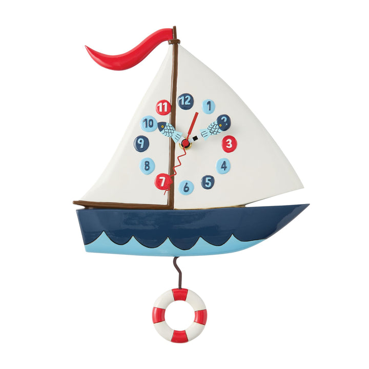 Smooth Sailing Wall Clock