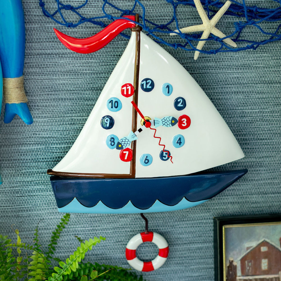 Allen Designs Sailboat clock
