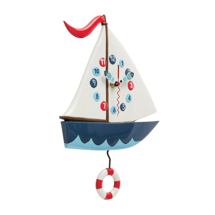 Smooth Sailing Wall Clock