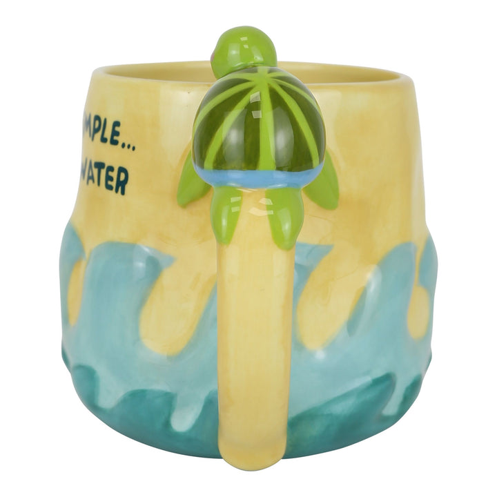 Turtle Sculpted Mug