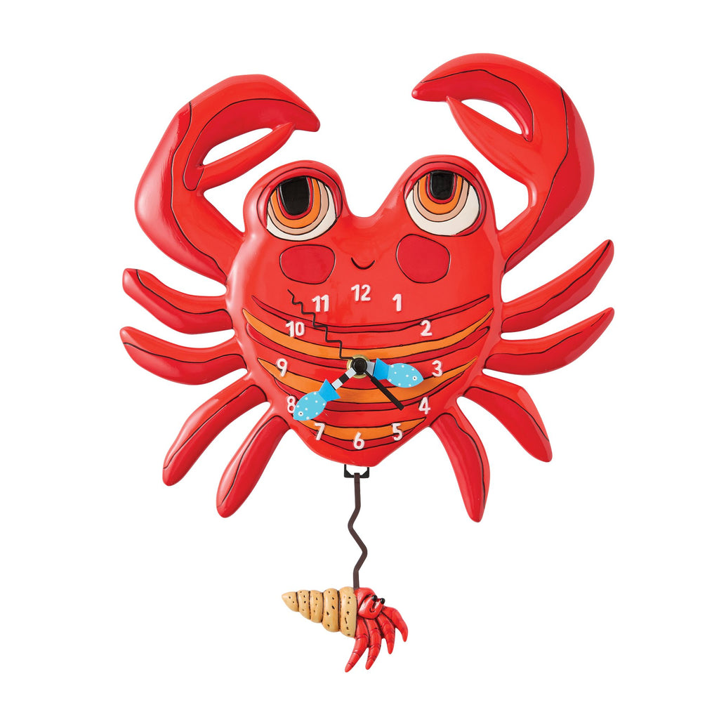 Lil Crab Wall Clock – Allen Designs Studio