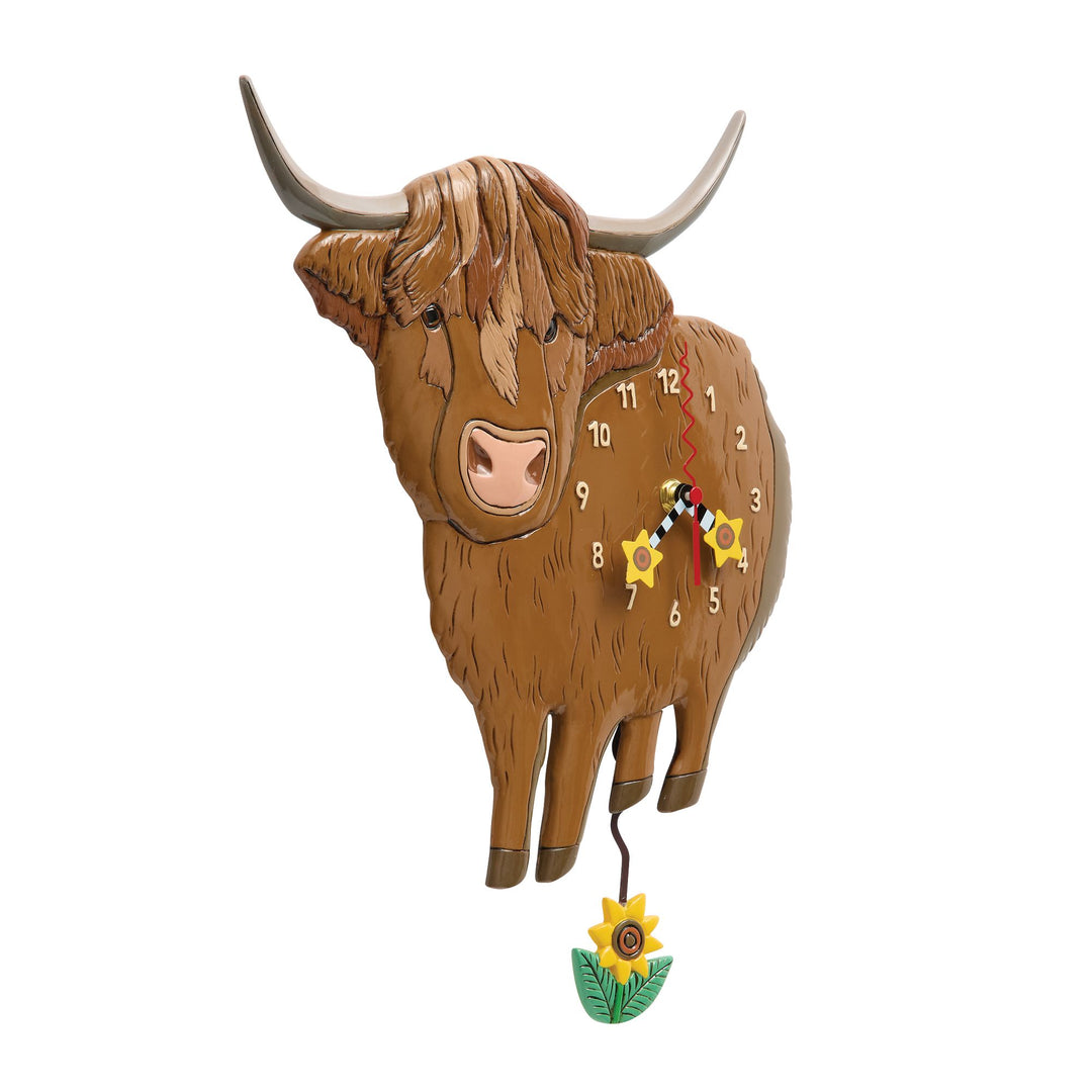Sunny Moo Wall Clock