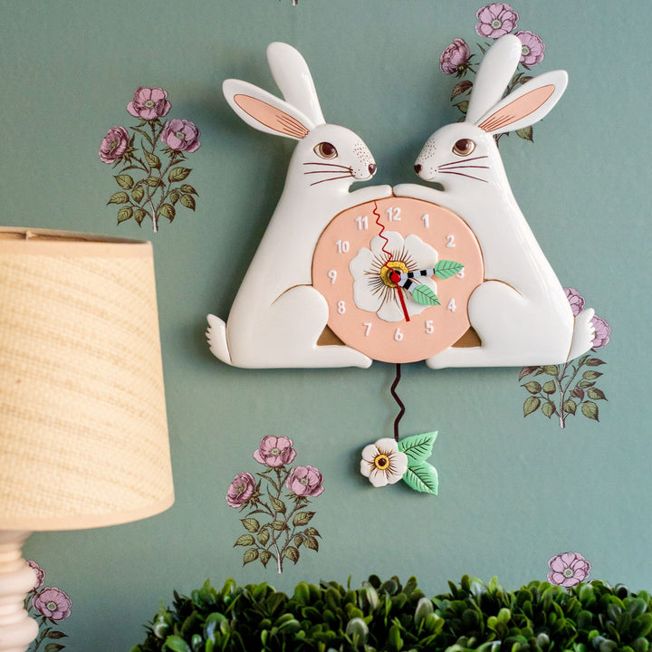 Garden Whisperer Wall Clock