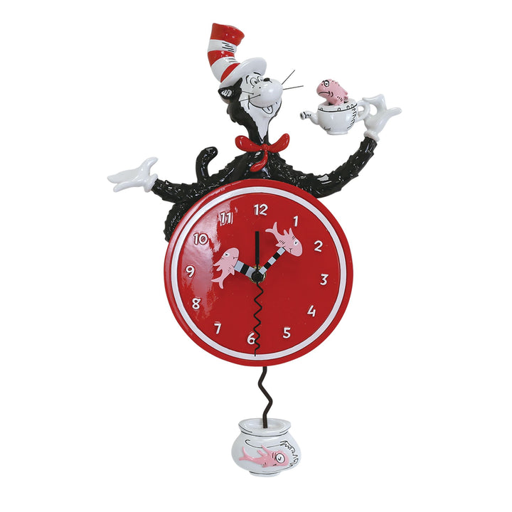 Cat In The Hat Wall Clock