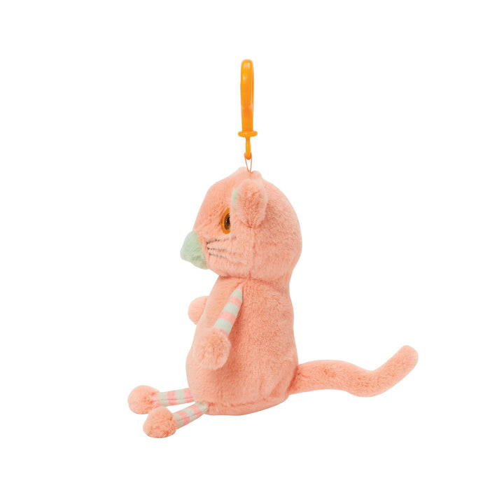 Mittens the Cat Backpack Clip