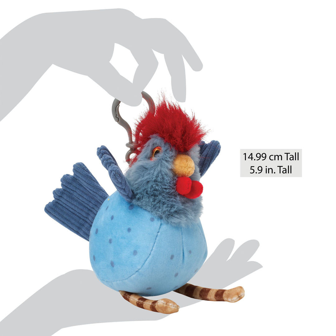 Book Rooster Rudy Rudy the Rooster Backpack Clip – Allen Designs Studio
