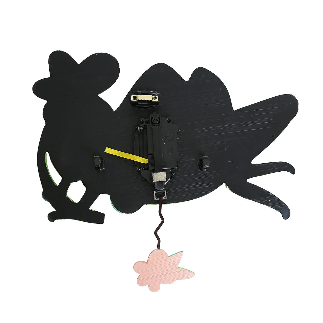 Spring Loaded Wall Clock