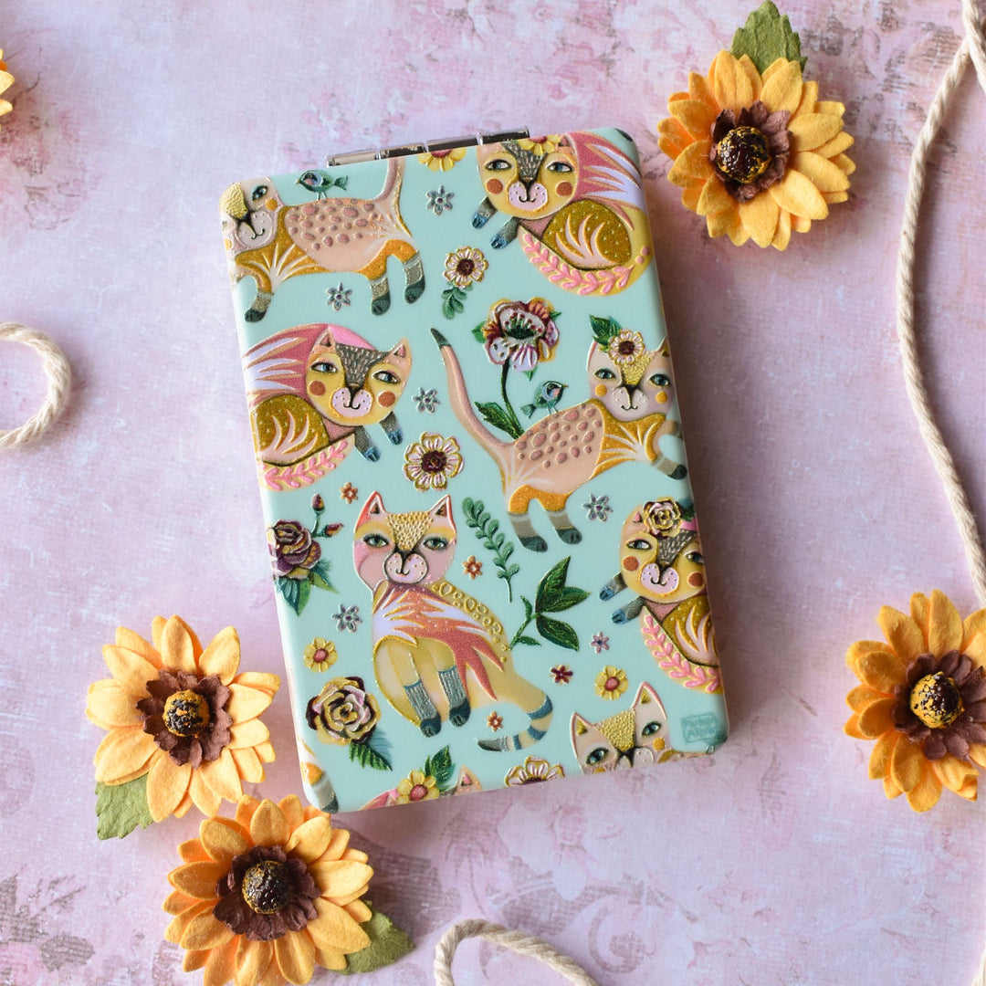 Kitty Love Compact Mirror