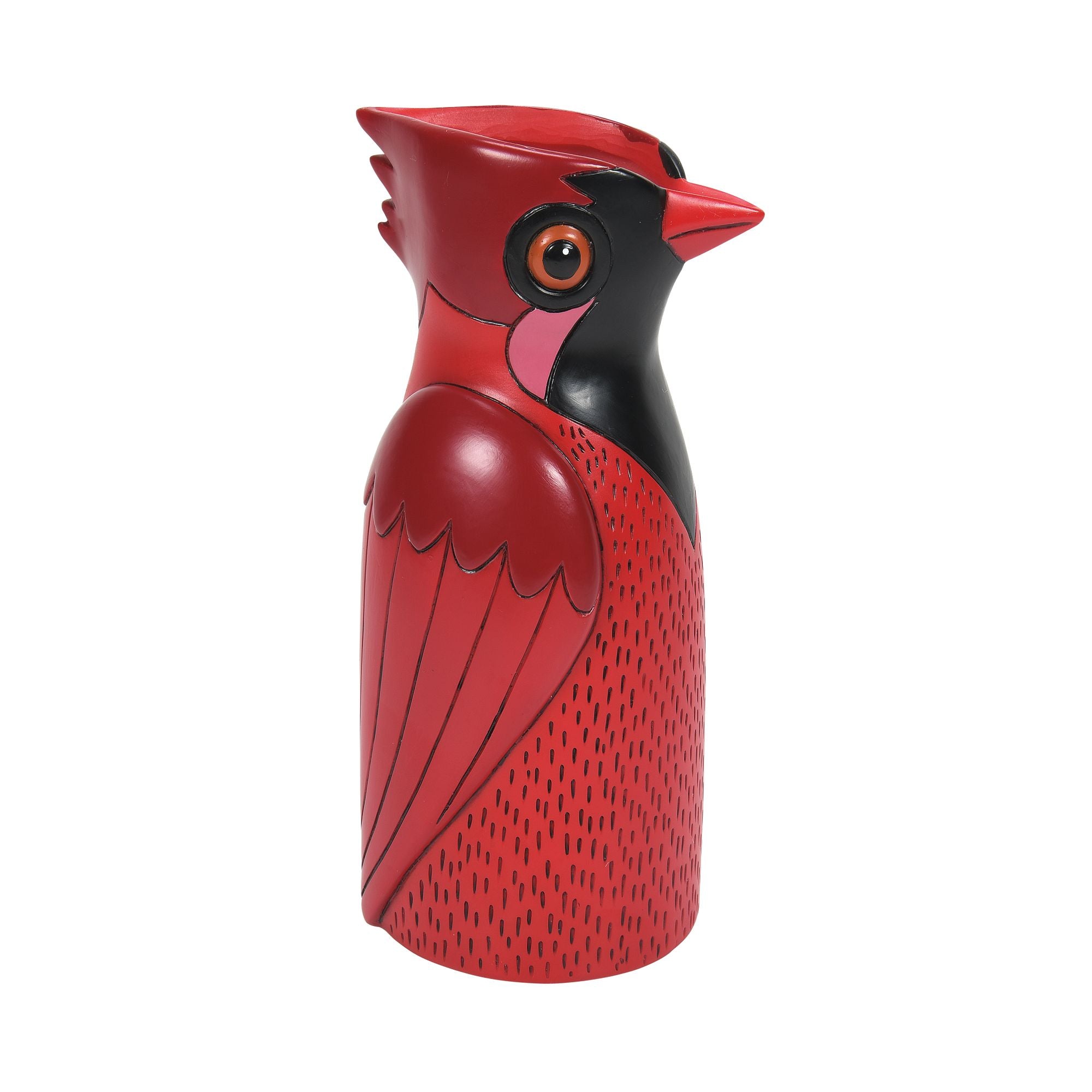 Cardinal's  Song Vase