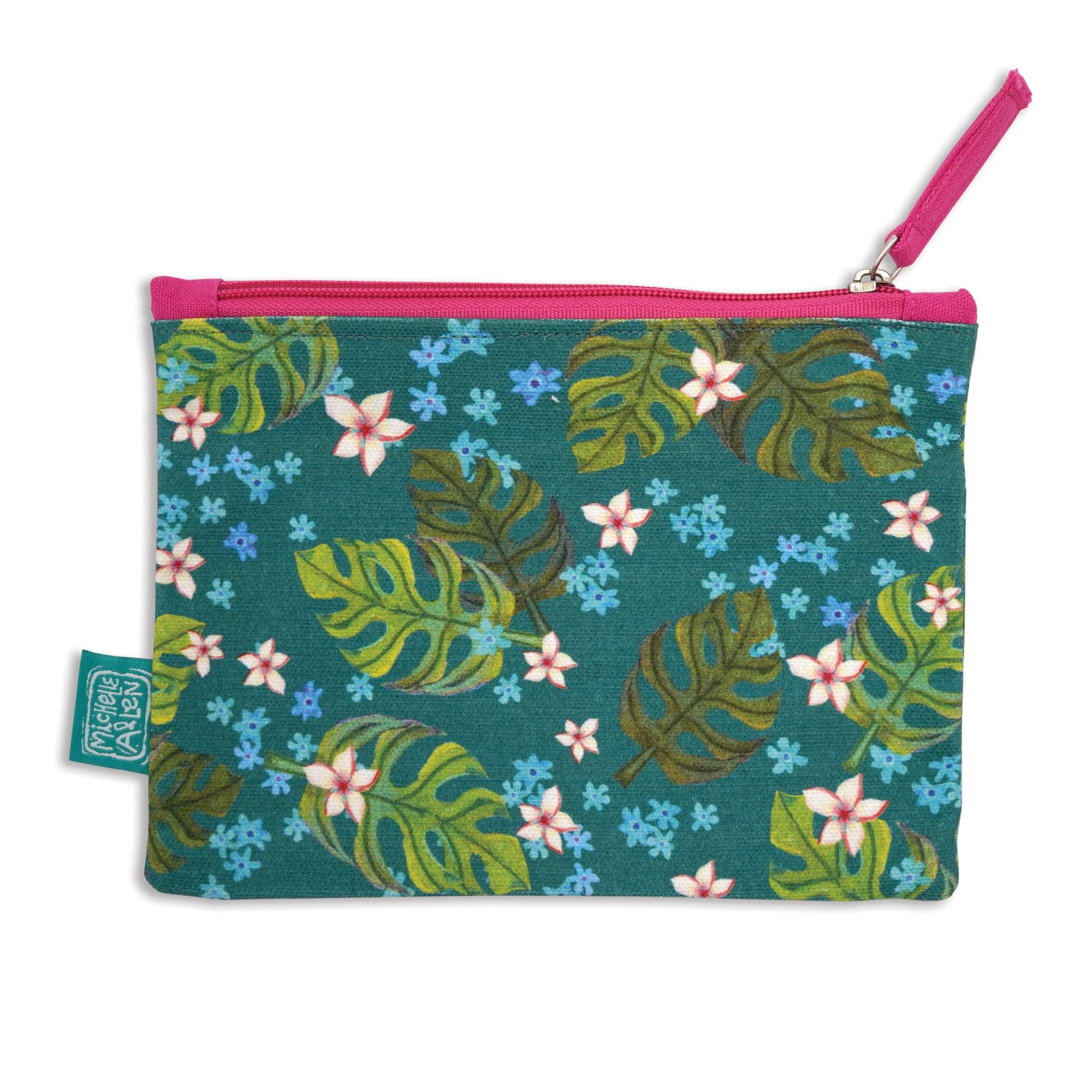 Flamingo Zip Pouch (Med)