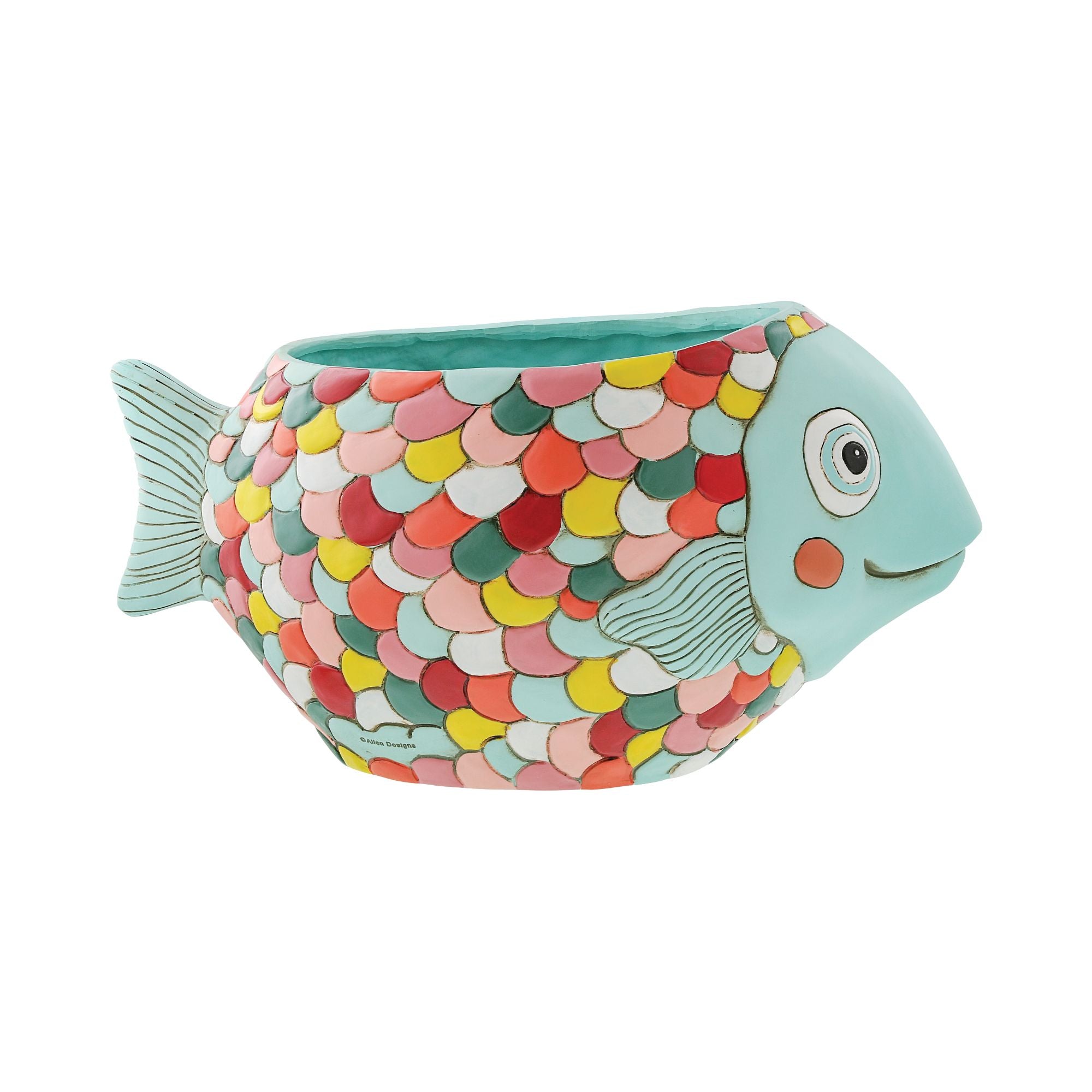 Rainbow Fish Super Planter
